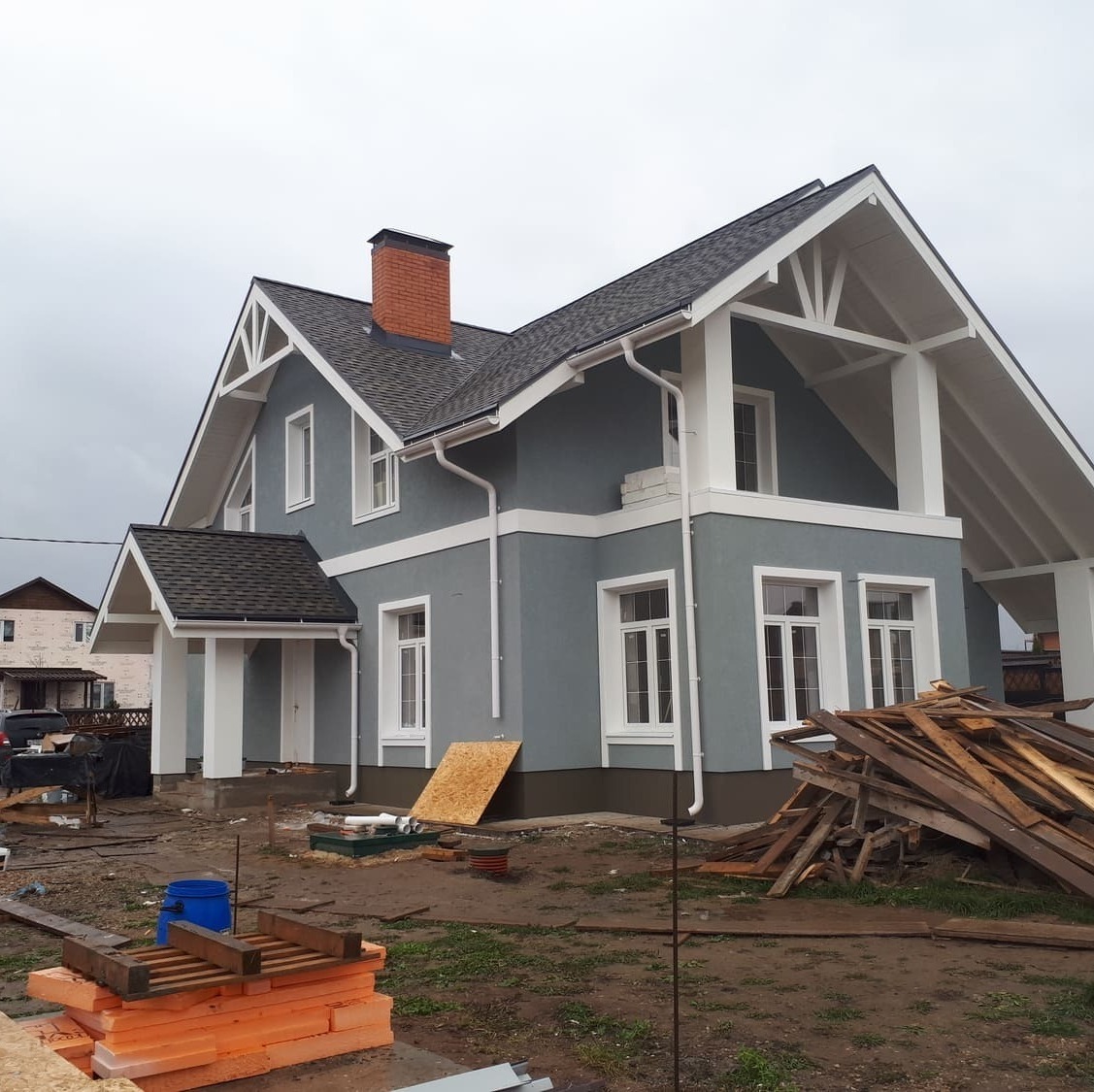 Монтаж фасадной системы, фото 3